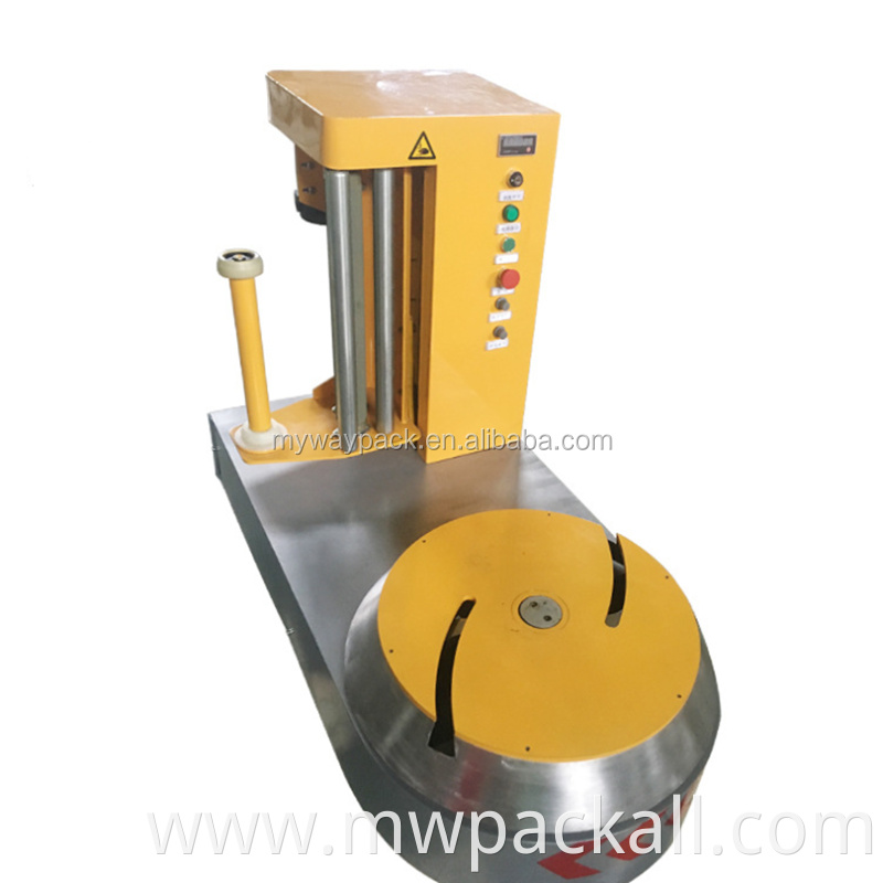 Hot sale Airport baggage wrapping machine for protecting baggage from Myway Machinery